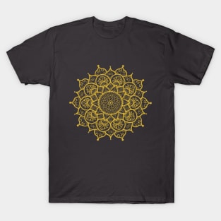 Mandala Gold T-Shirt